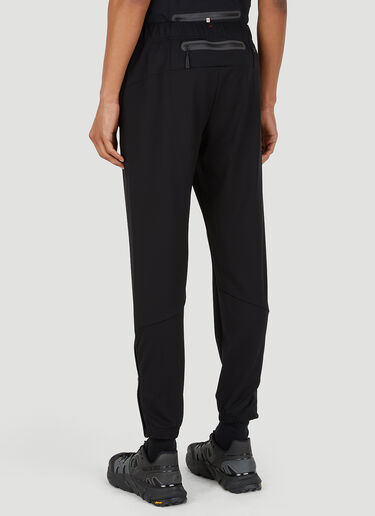 9 Moncler DYNAMIC ドローストリング トラックパンツ ブラック mdn0148010