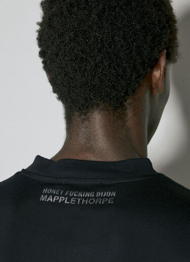 Honey Fucking Dijon Mapplethorpe T 恤 黑色 hdj0154002