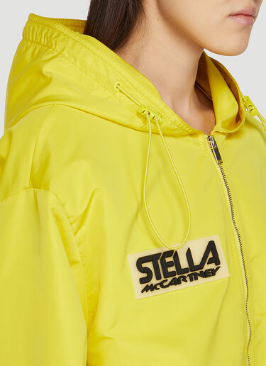 Stella McCartney 크롭트 로고 재킷 옐로우 stm0247007
