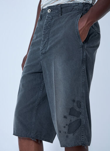 LN-CC® - Visvim: Broader Chino Shorts - Grey Visvim Broader Chino Shorts Grey vis0164005