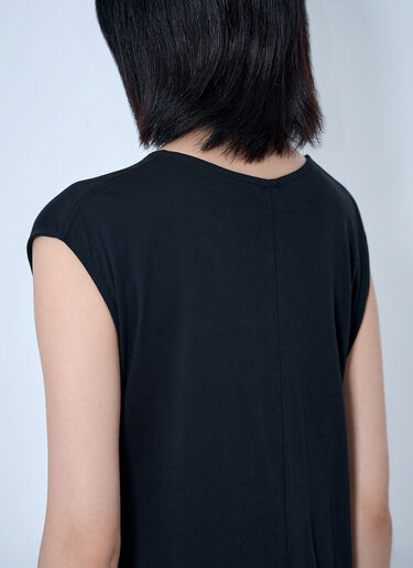LN-CC® - Toteme: Tie-Waist Jersey Dress - Black Toteme Tie-Waist Jersey Dress Black tot0265045