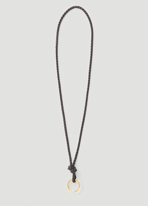 Diesel Intreccio Keyring Black dsl0259048