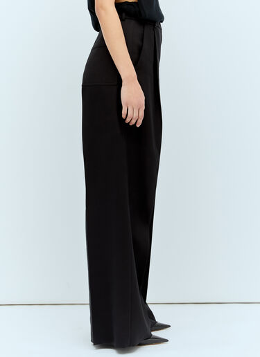 Sportmax 테일러드 트윌 팬츠  블랙 spx0256011