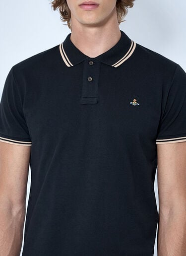 Vivienne Westwood Classic Polo Shirt Black vvw0165007