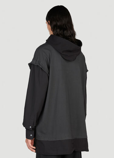 MM6 Maison Margiela クラシックカラースウェットシャツ ブラック mmm0353007