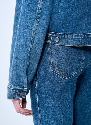 Khaite Saunder Denim Jacket Blue kha0259027
