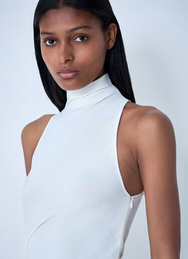 La Robe Piazza Dress Jacquemus La Robe Piazza Dress White jac0262003