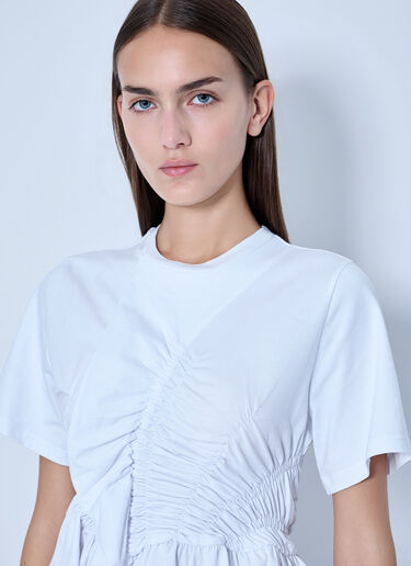 LN-CC® - Cecilie Bahnsen: Cbace T-Shirt - White Cecilie Bahnsen Cbace T-Shirt White cec0266002