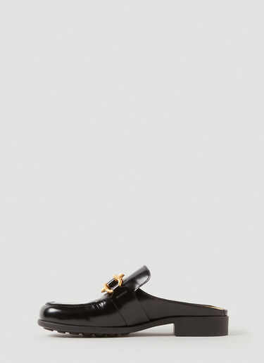 Monsieur Open Back Loafers Bottega Veneta Monsieur Open Back Loafers Black bov0251084