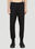 Alexander McQueen Crochet Trim Track Pants Black amq0145054