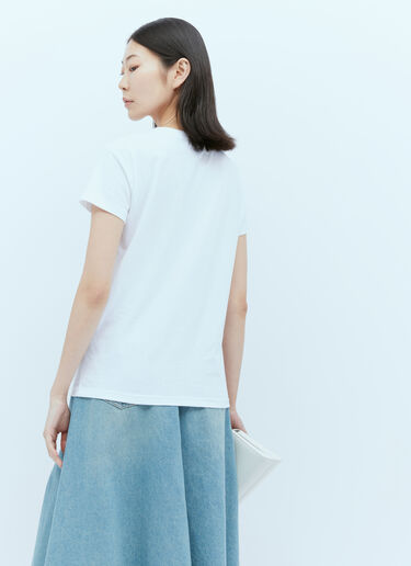 ロゴプリントTシャツ A.P.C. ロゴプリントTシャツ ホワイト apc0254002