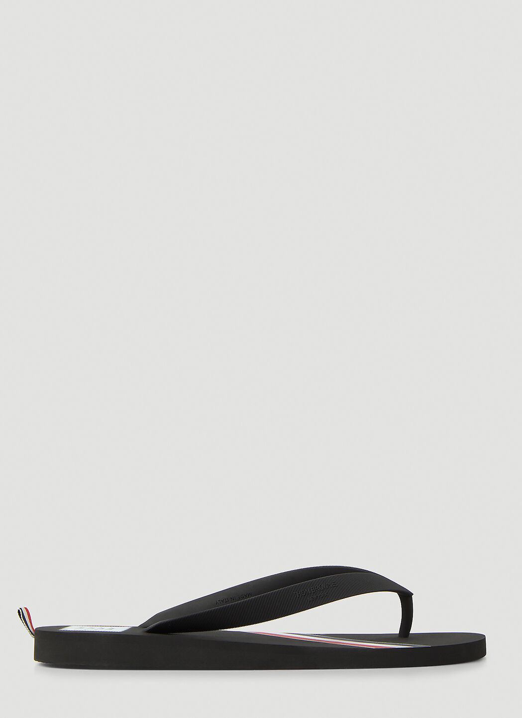 Striped flip flops hot sale