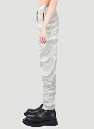 4 Moncler Hyke 图案印花锥形运动裤 灰色 mhy0251010