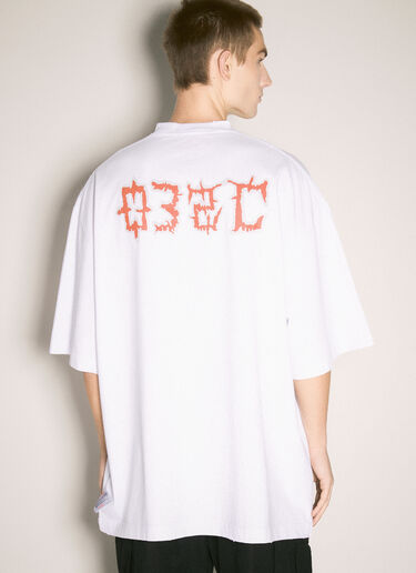 032C On Fire Oversized T-Shirt White cee0158001