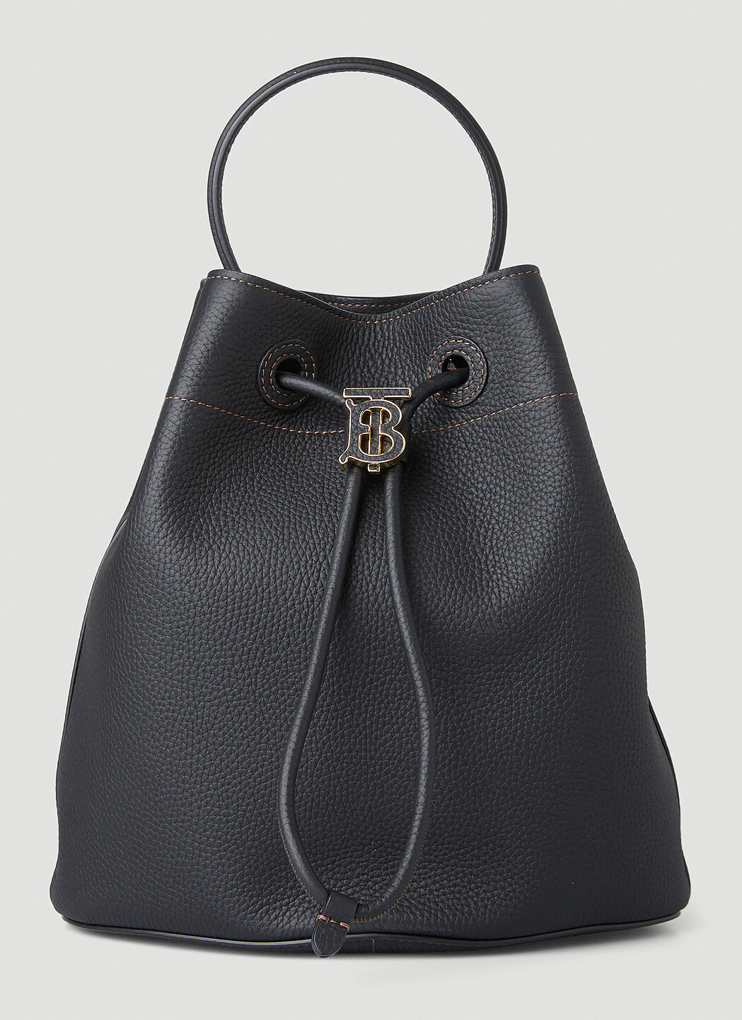 Burberry bucket sale bag black