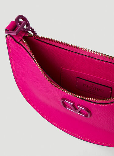 Valentino VLogo Mini Hobo Shoulder Bag Pink val0250020