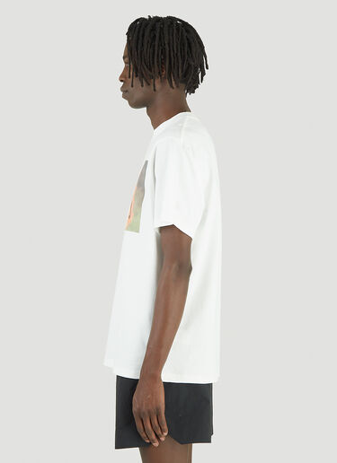 424 Man On Fire T-Shirt White ftf0144010