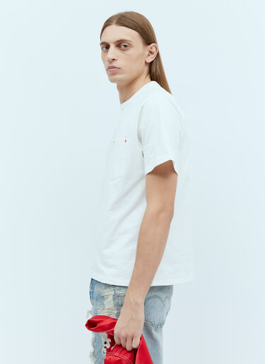Kenzo x Levi's 口袋 T 恤 白色 klv0156004