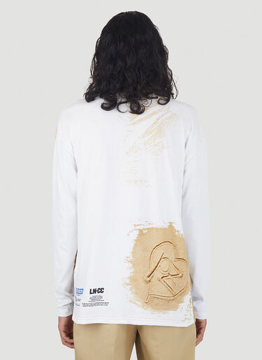 LN-CC X PZ TODAY T 02 PZ Today Long Sleeve T-Shirt White lpt0146001