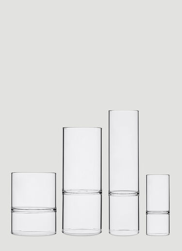 Fferrone Design Set of Two Revolution Wine Glass Transparent wps0644552