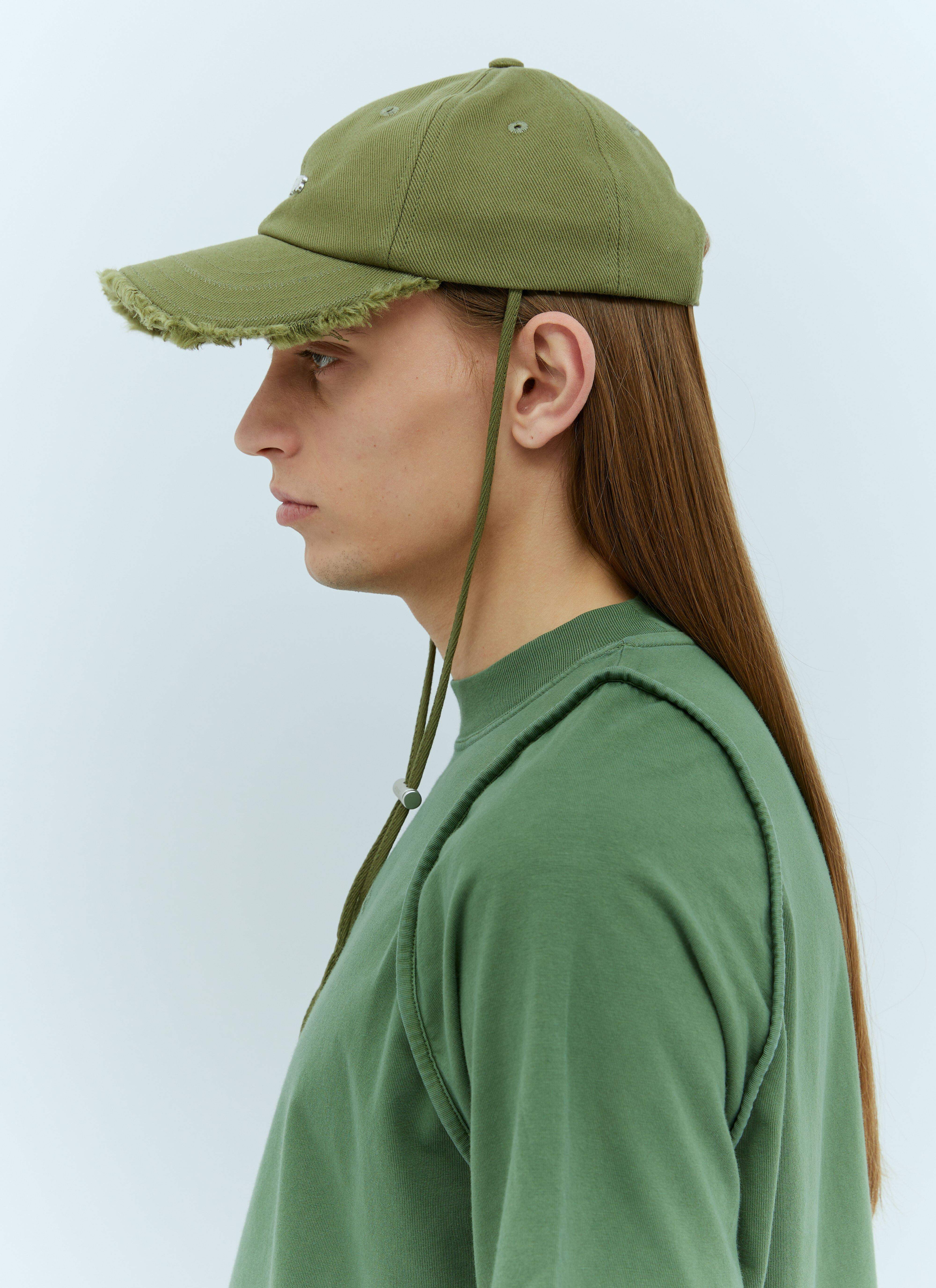 Jacquemus La Casquette Artichaut ベースボールキャップ イエロー jac0156007