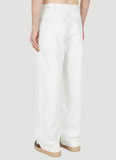 Jacquemus Le de Nimes Bicou 长裤 白色 jac0150018