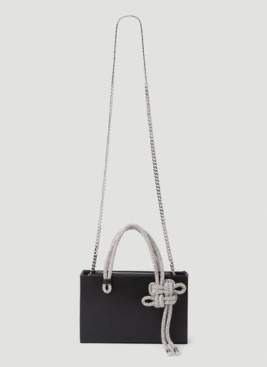 KARA Knot Mini Handbag Black kar0250007