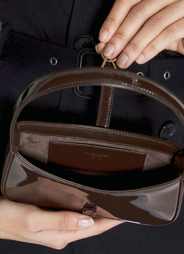 Saint Laurent Mini Le 5 à 7 Shoulder Bag Brown sla0254108