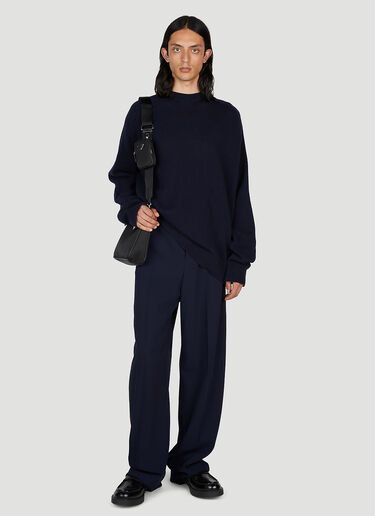 Raf Simons Graphic Patch Sweater Navy raf0152013