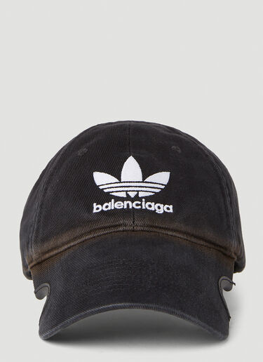 Balenciaga x adidas Embroidered Logo Baseball Cap Black axb0151026