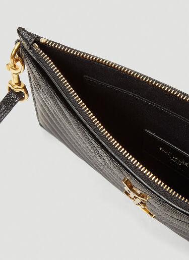 モノグラムポーチ Saint Laurent モノグラムポーチ ブラック sla0241092