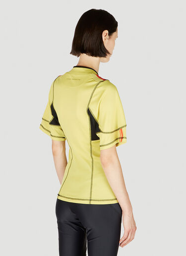 Martine Rose Shrunken Football Top Yellow mtr0252009