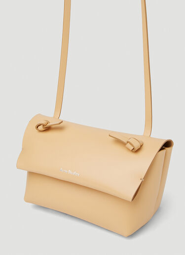 Acne Studios Knot Strap Small Shoulder Bag Beige acn0152058