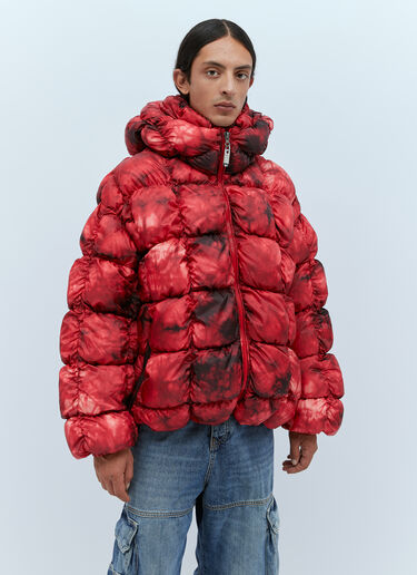Diesel W-Ralle Padded Coat Red dsl0354001