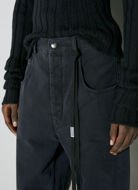Ann Demeulemeester Roland Denim Jeans Black ann0154010