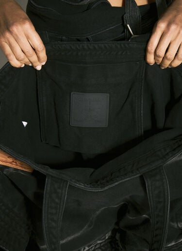 Maxi Wire Cabas Tote Bag Y/Project Maxi Wire Cabas Tote Bag Black ypr0358023