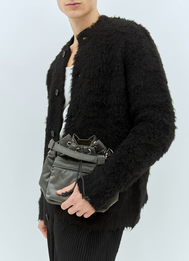 Porter-Yoshida & Co Small Balloonsac Crossbody Bag Silver por0358005