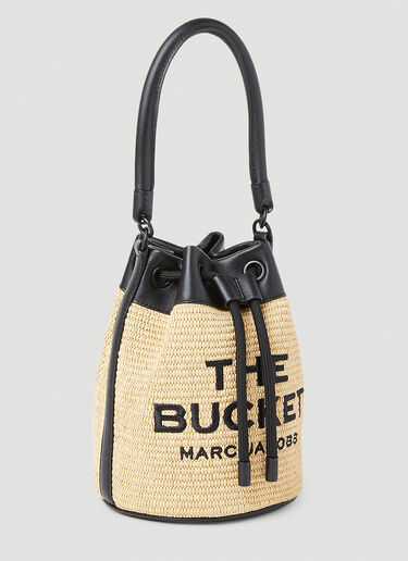 Marc Jacobs Straw Bucket Bag Beige mcj0253026