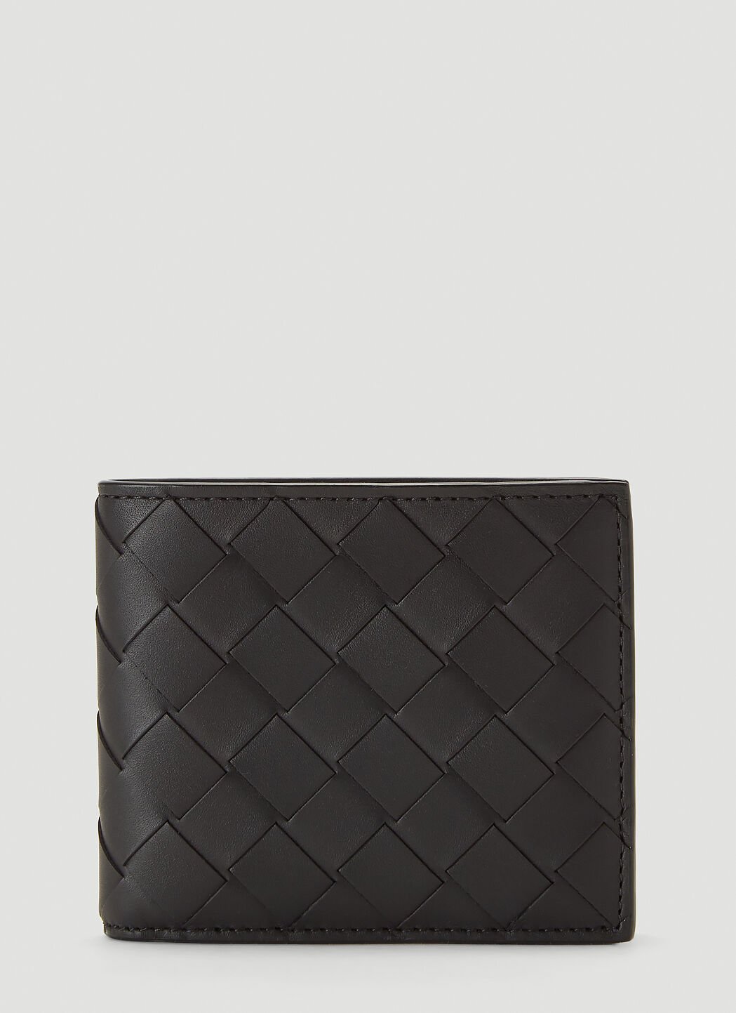 Bottega Veneta Bi-Fold Wallet Black bov0142013