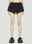 Durazzi Milano Distressed Shorts Black drz0252011