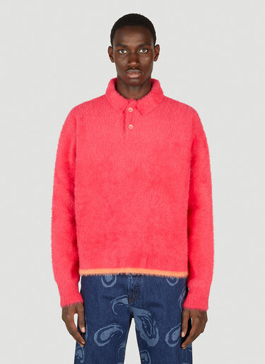 Jacquemus Le Polo Neve Sweater Pink jac0151019