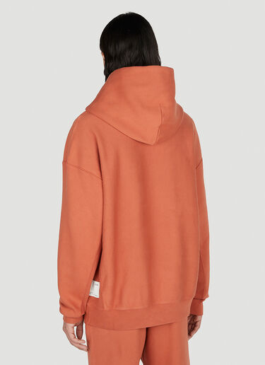 Champion Logo Embroidered Hooded Sweatshirt Orange cha0152019