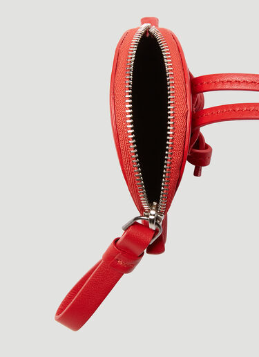 Mini Card Holder On Strap Moncler Mini Card Holder On Strap Red mon0140027