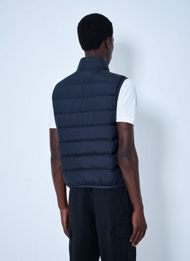 LN-CC® - Moncler: Contrin Down Gilet - Navy Moncler Contrin Down Gilet Navy mon0165020