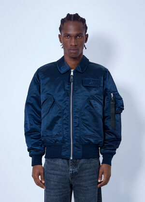 Alpha Industries CWU-45/P Base UV Loose Bomber Jacket Blue alp0366007