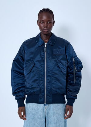 Alpha Industries CWU-45/P Base UV Loose Bomber Jacket Blue alp0366007
