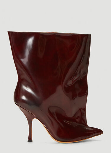 Tubular Ankle Boots Y/Project Tubular Ankle Boots Red ypr0241013