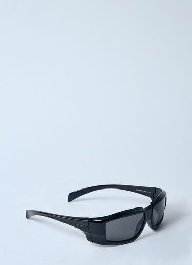 Rectangular Sunglases Rick Owens Rectangular Sunglases Black ris0353002