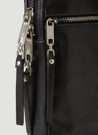 Rick Owens Supply Crossbody Pouch Bag Black ric0139033