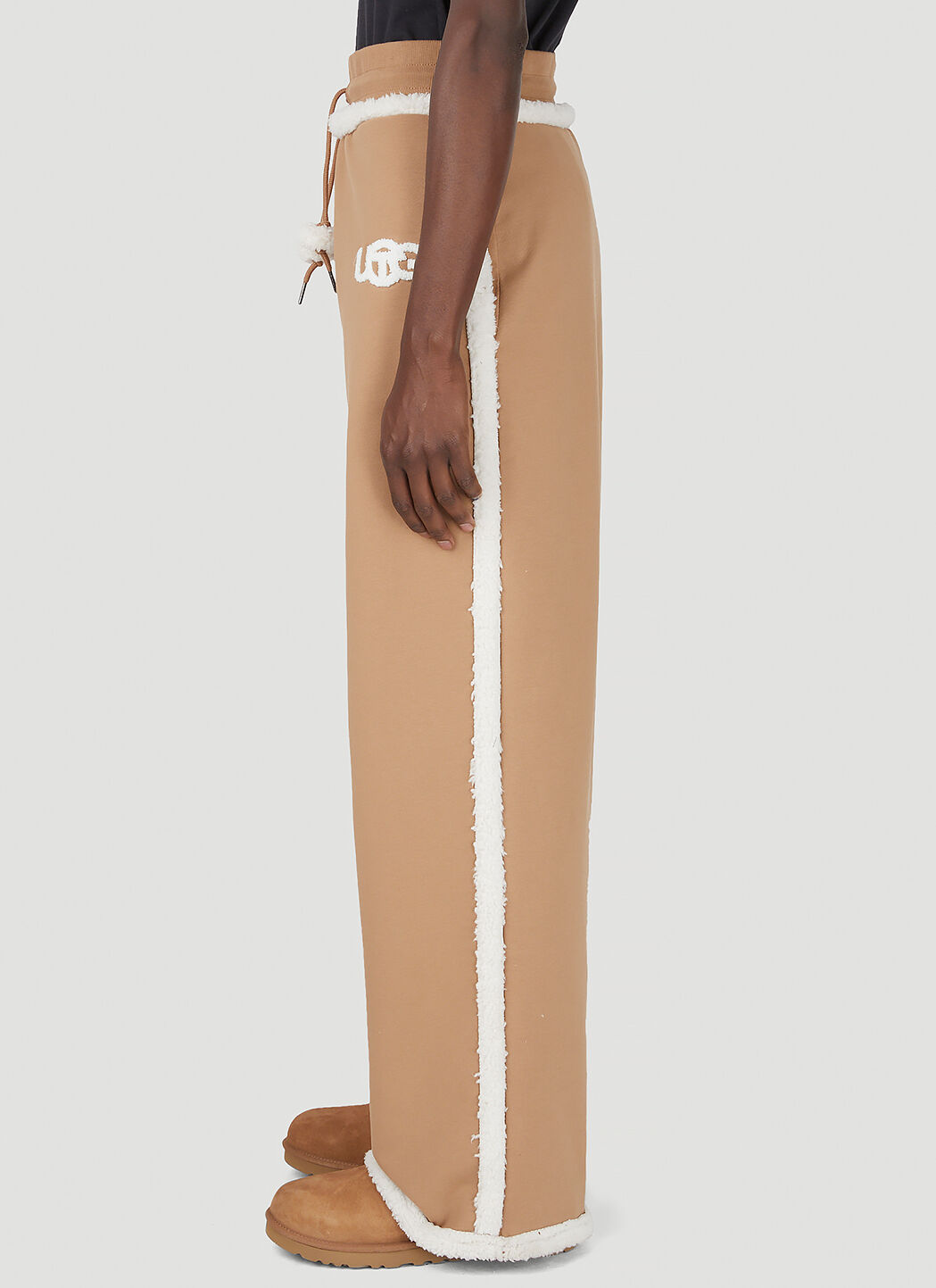 Ugg x Telfar Logo Track Pants in Brown | LN-CC